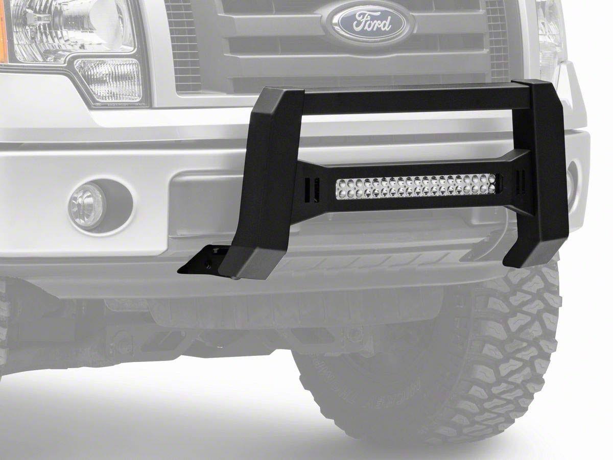 Black Bull Bar with Dual Row LED Light Bar for Ford F-150 E516