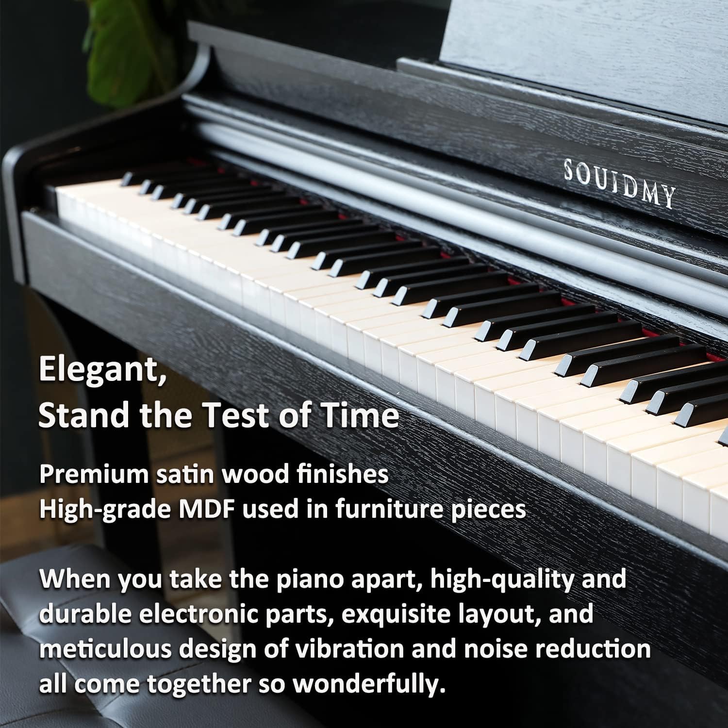 88-Key Weighted Hammer-Action Digital Piano W221