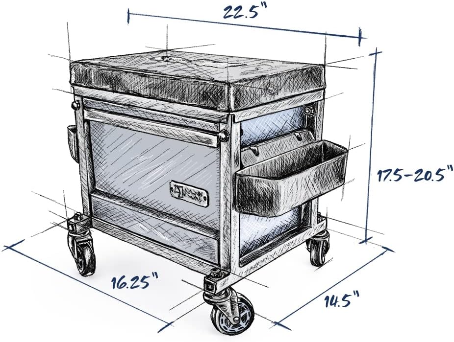 Shop Stool 500 lbs. Capacity D6985