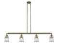 Antique Brass 4 Light Island Light X116