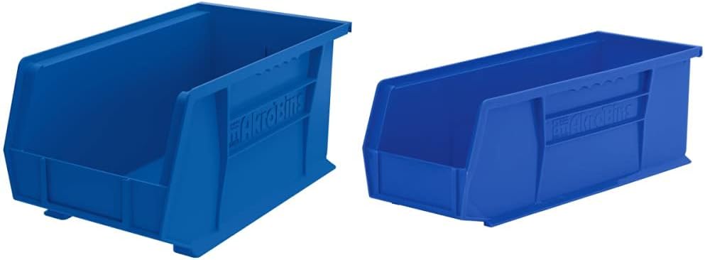 Clear Plastic Storage Bin 12-Pack U833100