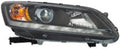 Passenger Side Headlight for Honda Accord 2014 2015 Halogen Hybrid I161221