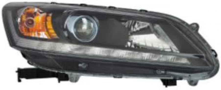 Passenger Side Headlight for Honda Accord 2014 2015 Halogen Hybrid I161221