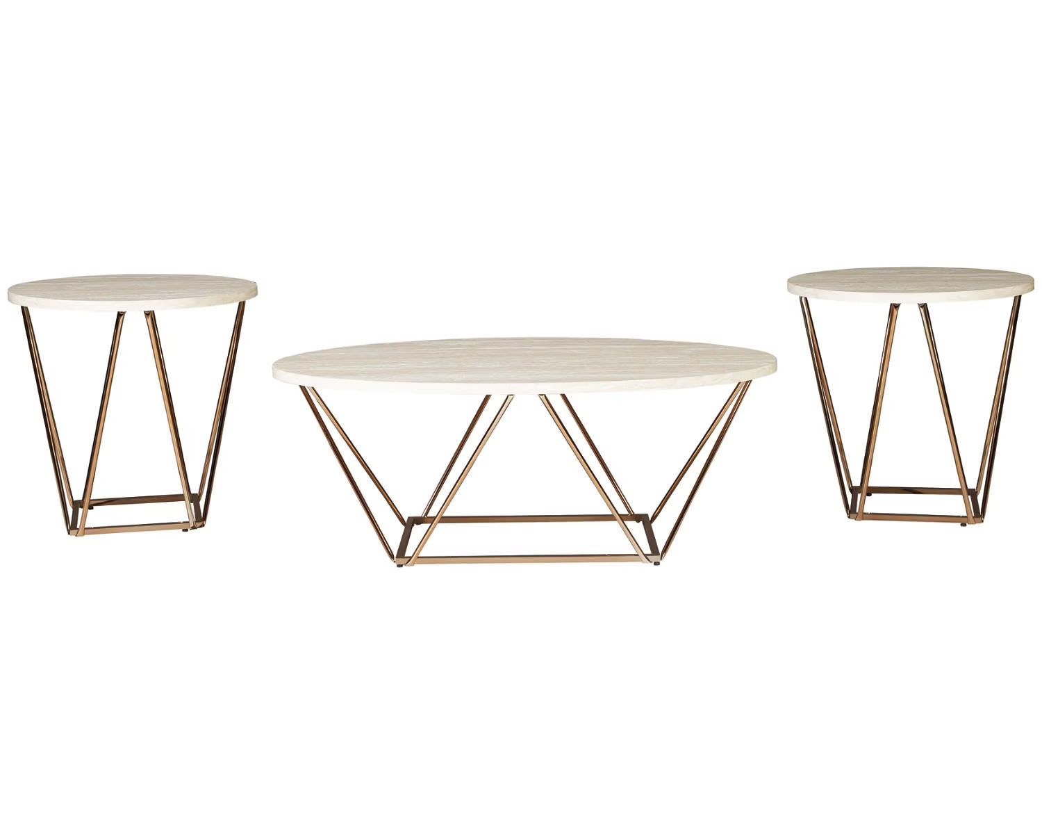 Two-tone Table (Set of 3) B537