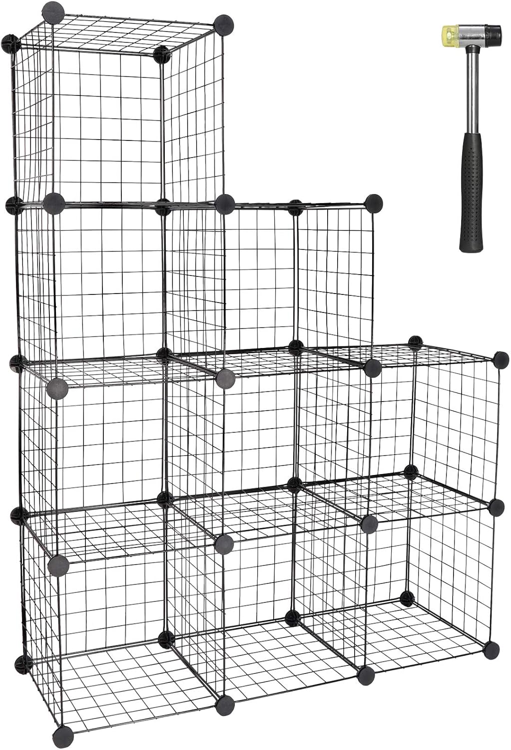 20-Cube Modular Wire Cube Storage Organizer P220641