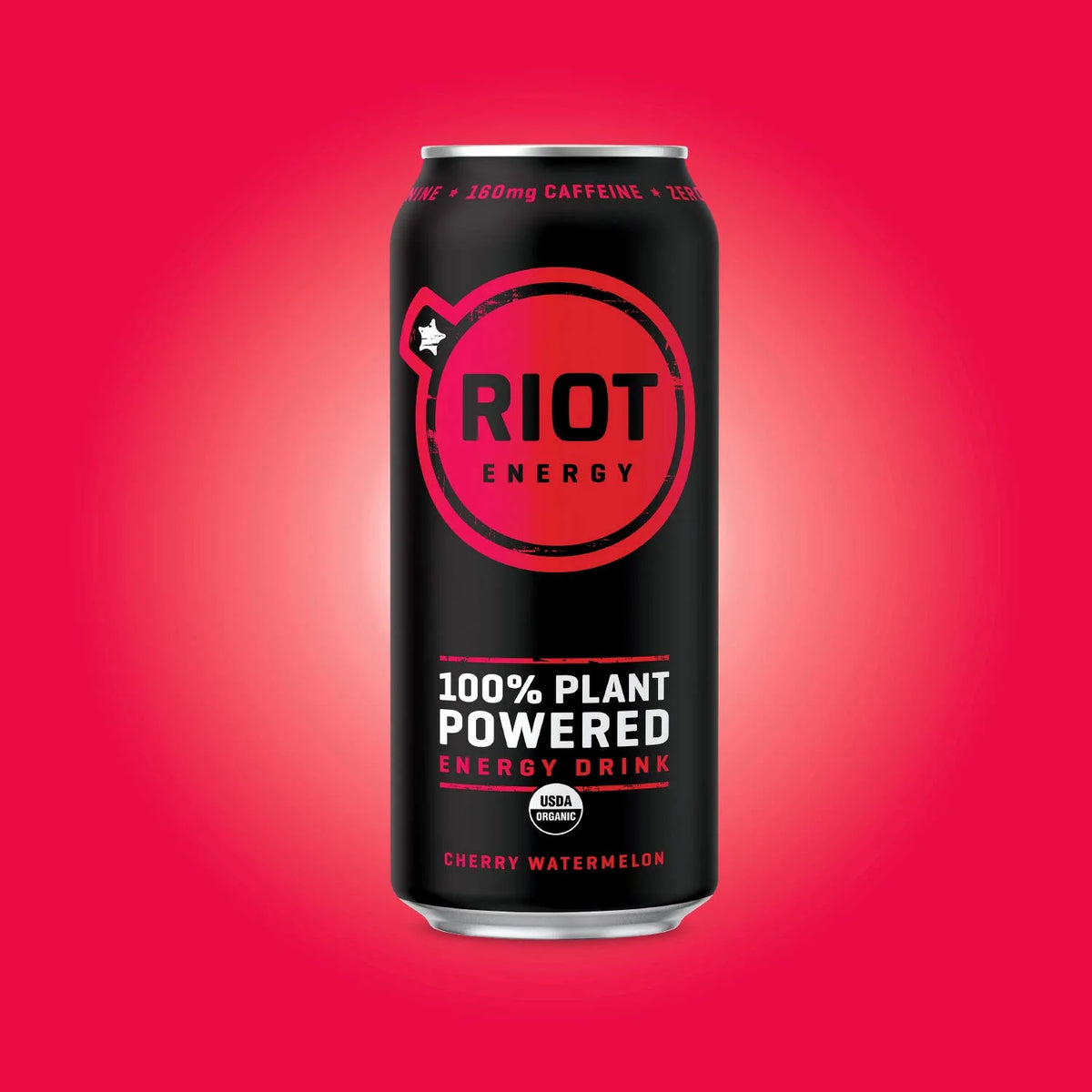 Plant Powered Energy Drink Cherry Watermelon 16oz Pack of 12 C7966