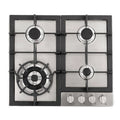24 in. Stainless Steel Gas Cooktop with 4 Sealed Burners X877