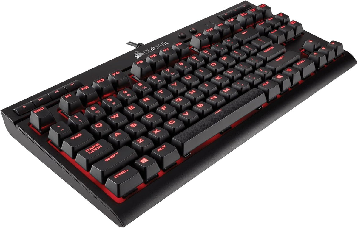 Wireless Mechanical Gaming Keyboard with Blue LED Cherry MX Red D24477