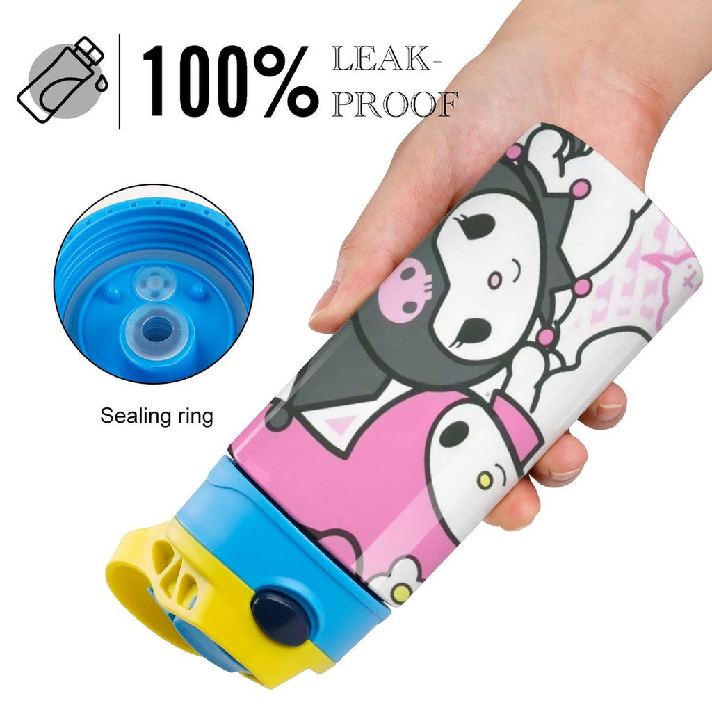Stainless Steel Vacuum Insulated Water Bottle with Straw N3502
