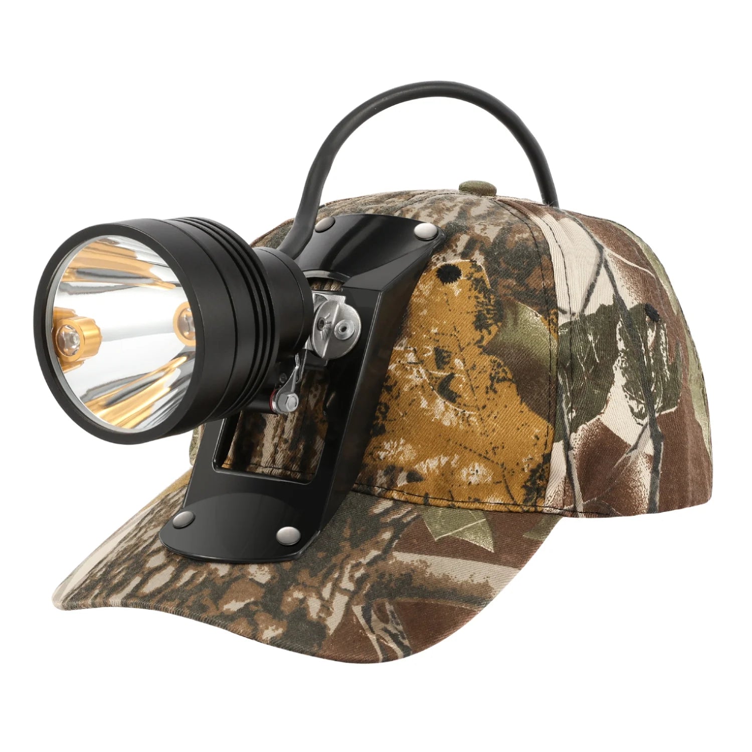 80000 LUX LED Hunting Light with 3 LED Cap Light V975548