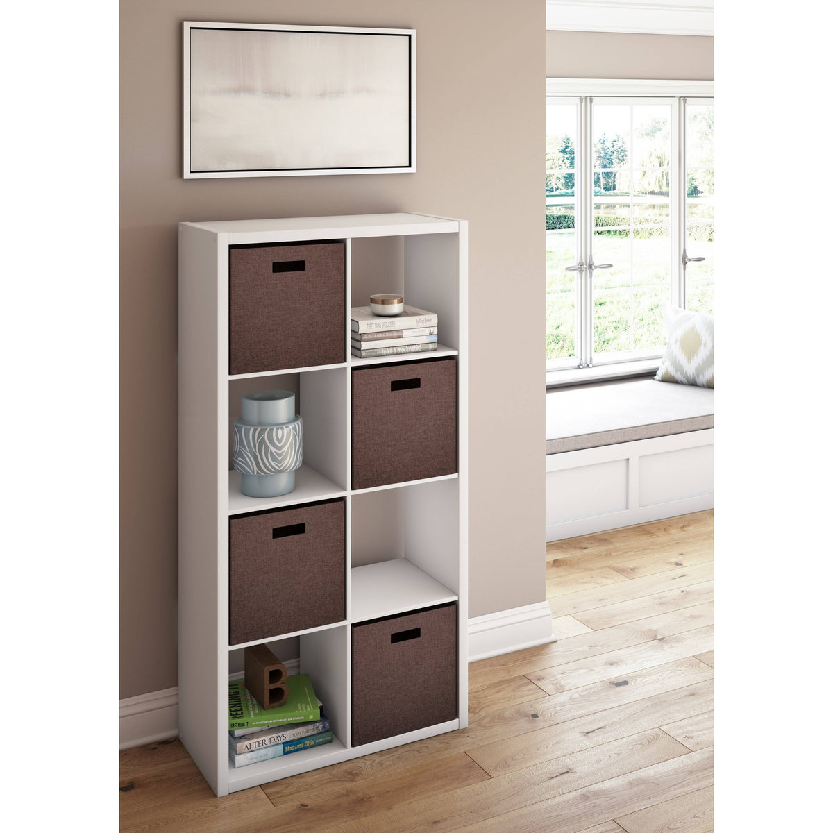 Brown Cube Bookcase S952439