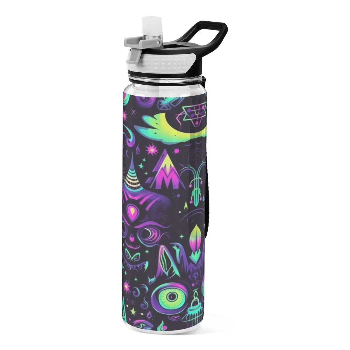 32oz Leakproof Tritan Sports Water Bottle with Straw C928231