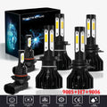 9005 H7 LED Headlight and 9006 Fog Light Bulbs, 6pcs S40689