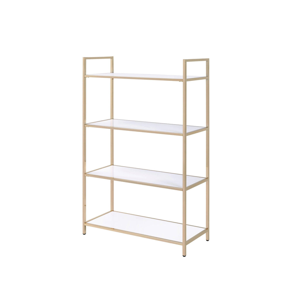 White High Gloss Bookshelf F619223