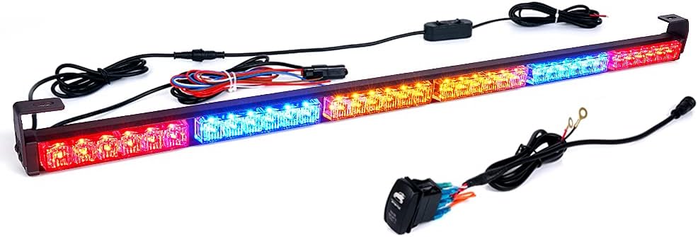 36 Rear LED Chase Light Bars with Strobe Brake Reverse Turn Signal Light L920