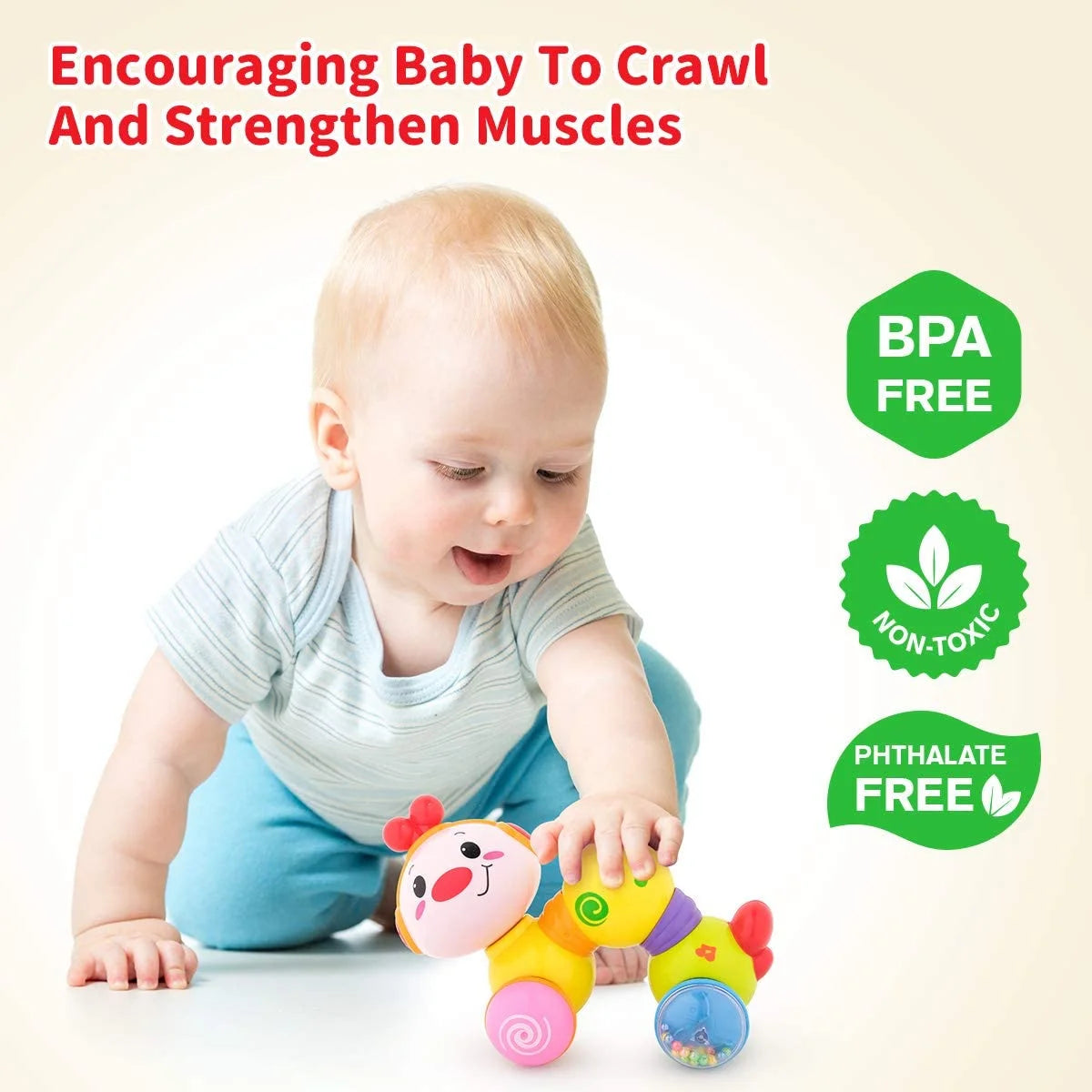 Infant Musical Crawling Toy with Light Up M631