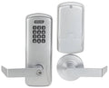Satin Chrome Electronic Lock W285