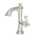 Satin Nickel Single Hole Bathroom Faucet N8343