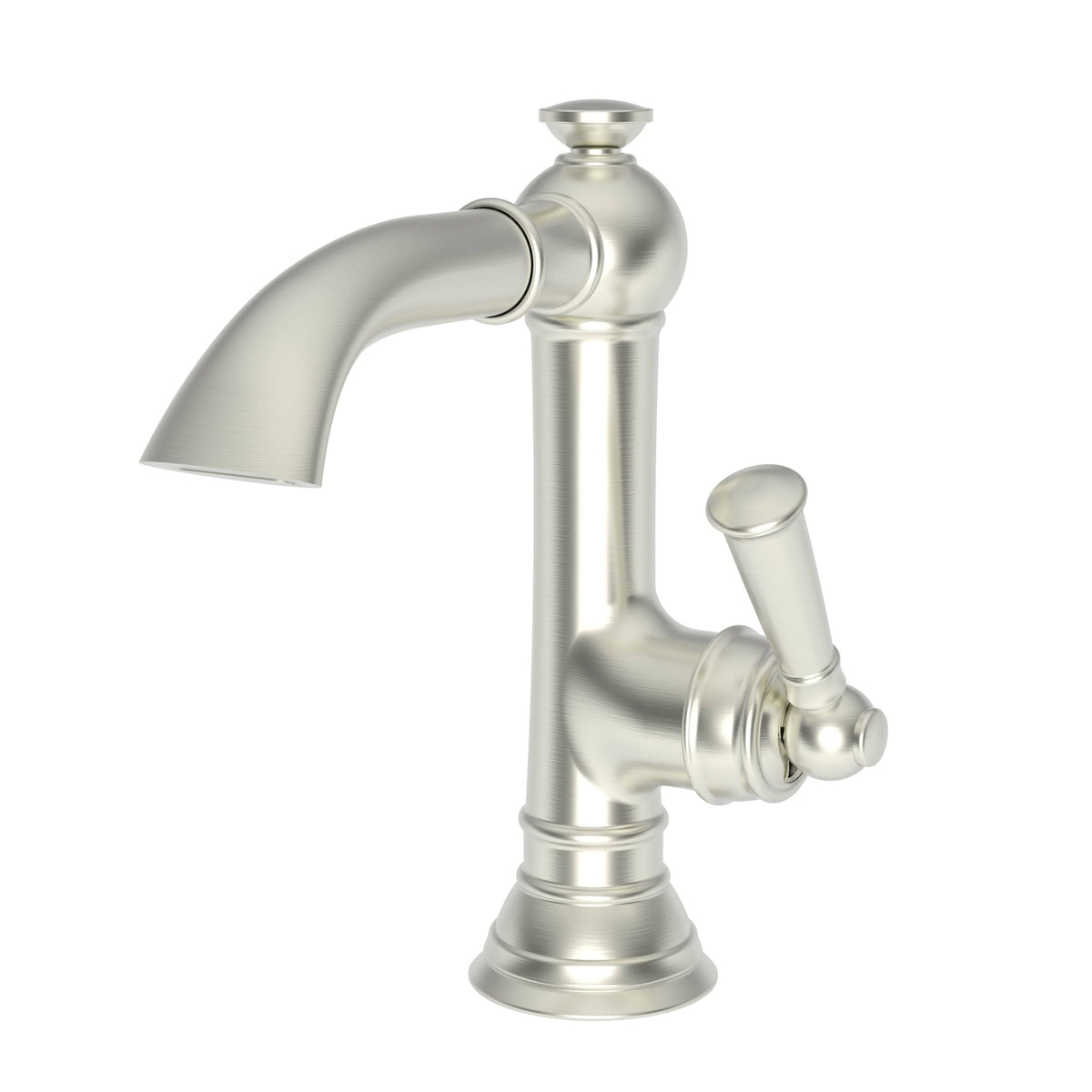 Satin Nickel Single Hole Bathroom Faucet N8343