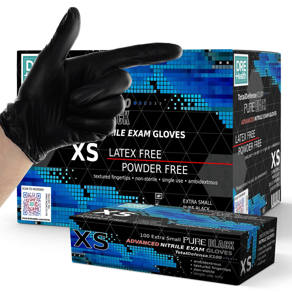 California Blue Nitrile Exam Gloves C8873