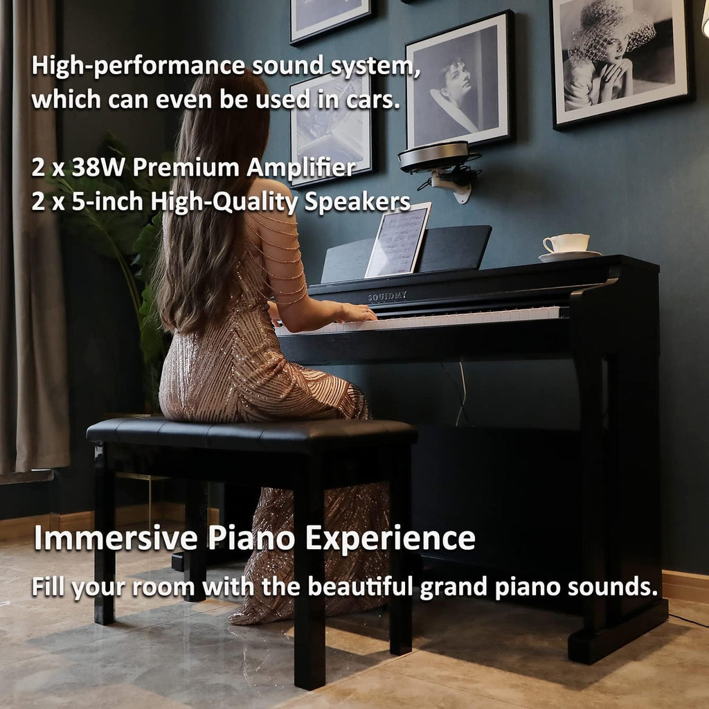 88-Key Weighted Hammer-Action Digital Piano W221