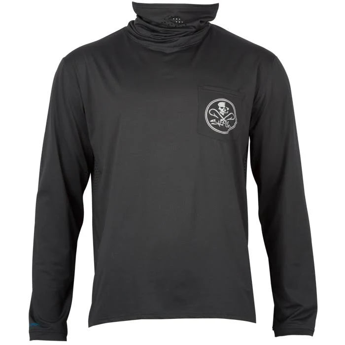 Black Heather Performance Tee D18621