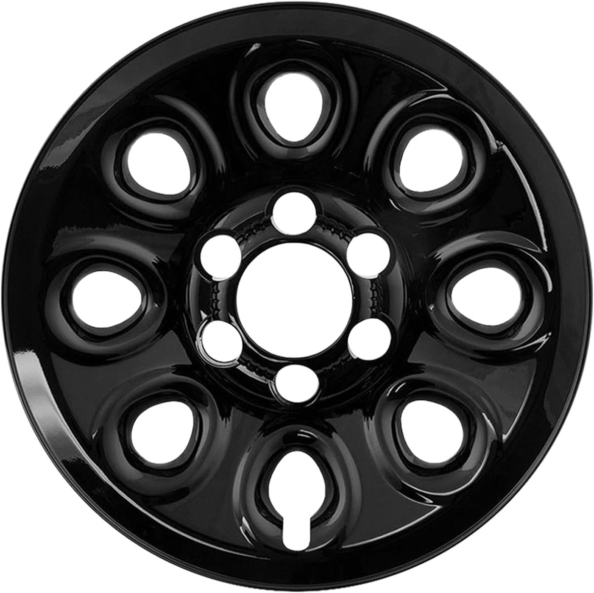 17" Gloss Black Wheel Skins Set of 4 S660444
