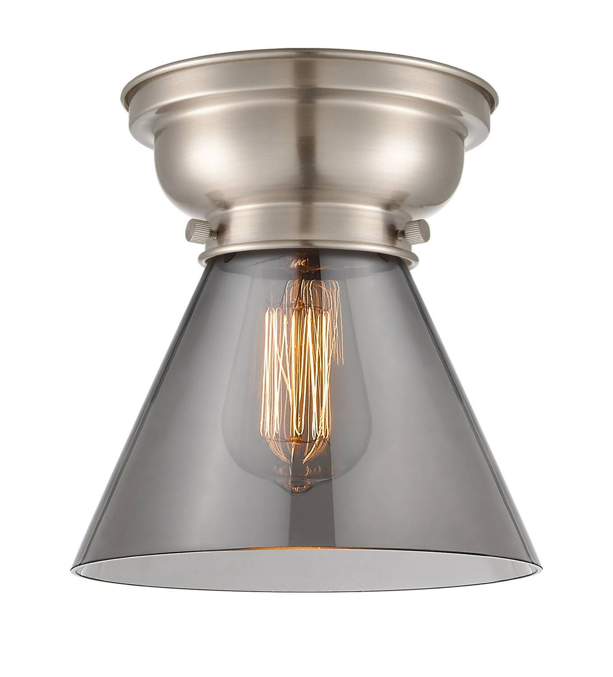 Brushed Satin Nickel LED Flush Mount Light B701