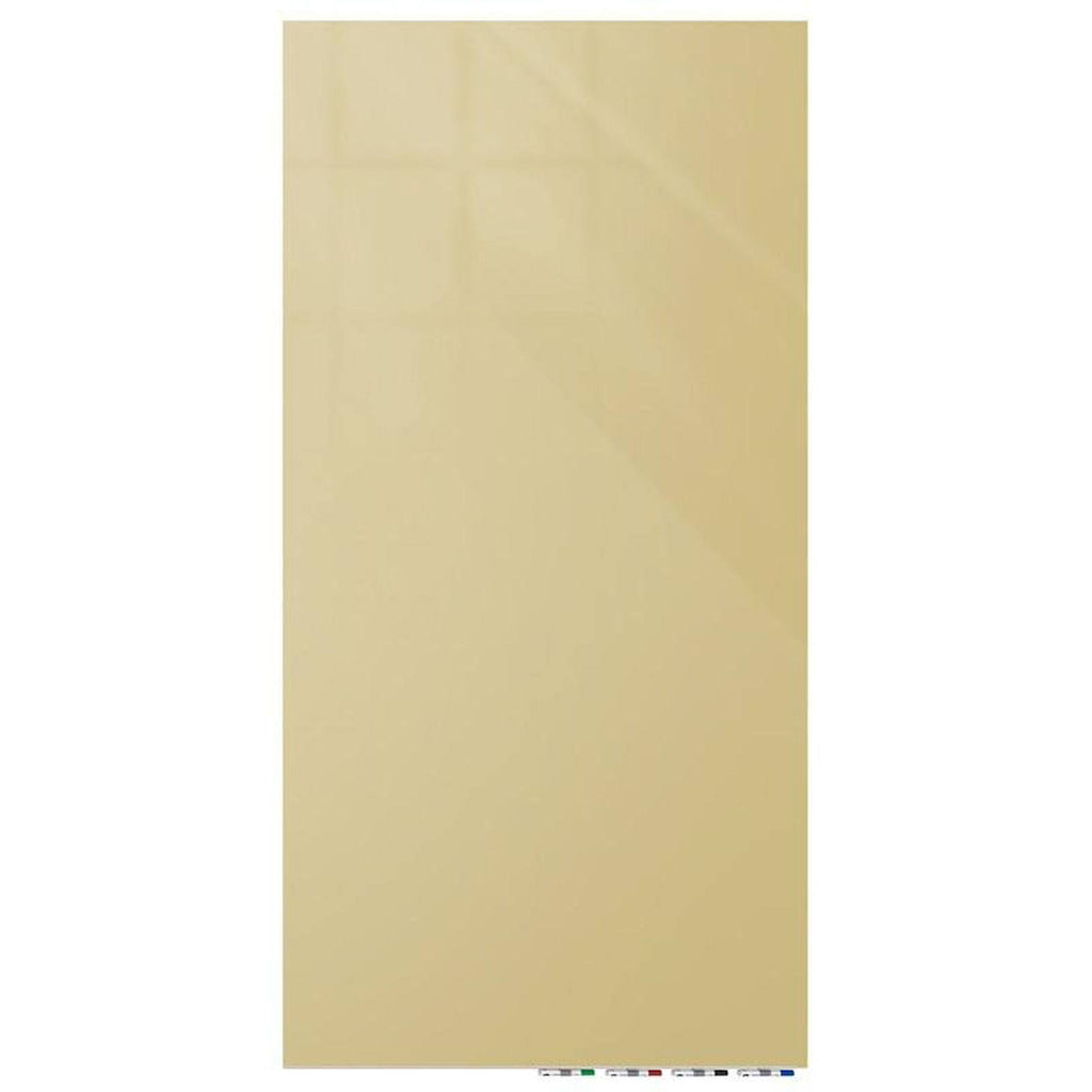 Beige Glass White Board T3388
