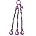 Adjustable 3 Leg Chain Sling with Sling Hooks W8038