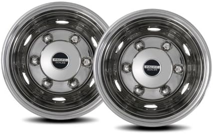 19.5" Stainless Steel Wheel Simulator Rear Tag-Axle Kit P7283