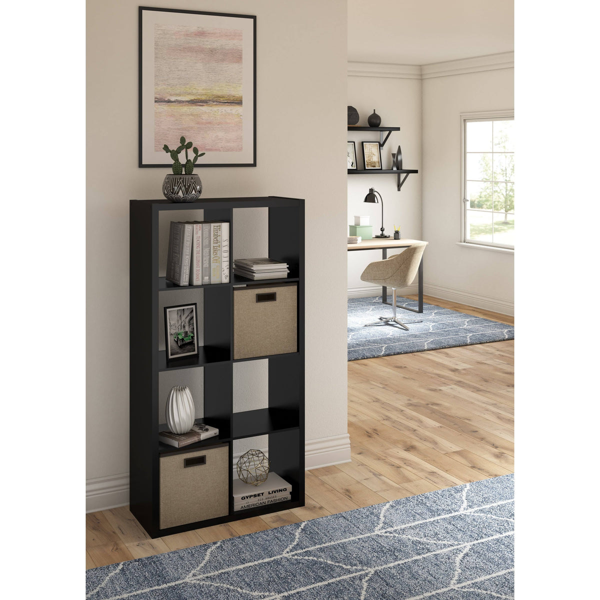 Brown Cube Bookcase S952439