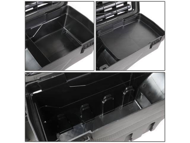 16 in Pickup Truck Bed Wheel Well Storage Tool Box with Lock and Key M4651