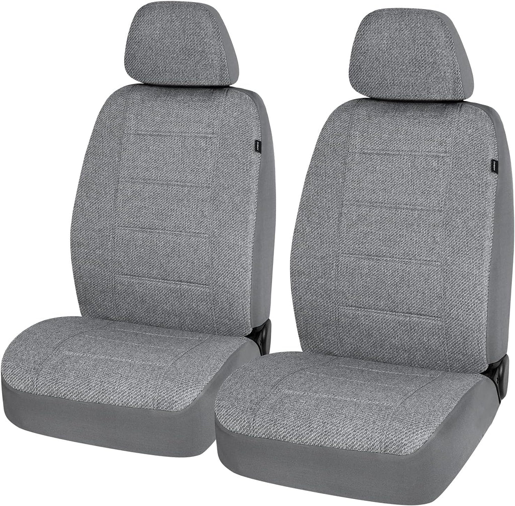 Gray Flax Low Back Car Seat Covers A469094