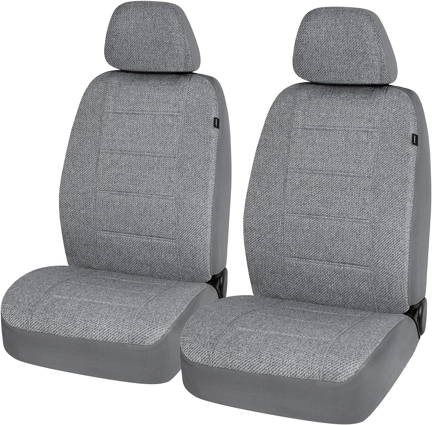 Gray Flax Low Back Car Seat Covers A469094