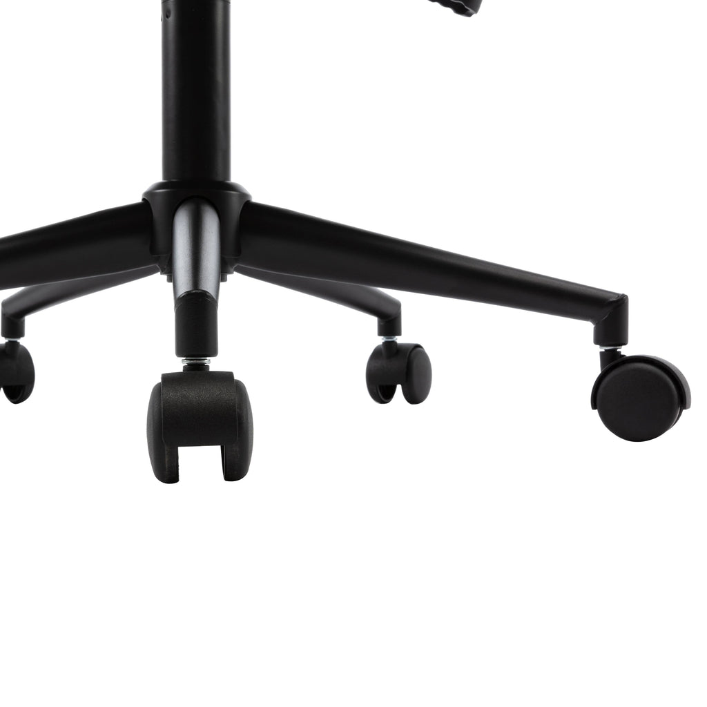 Modern Barrel Shaped Adjustable Swivel Office Chair - Black M194462