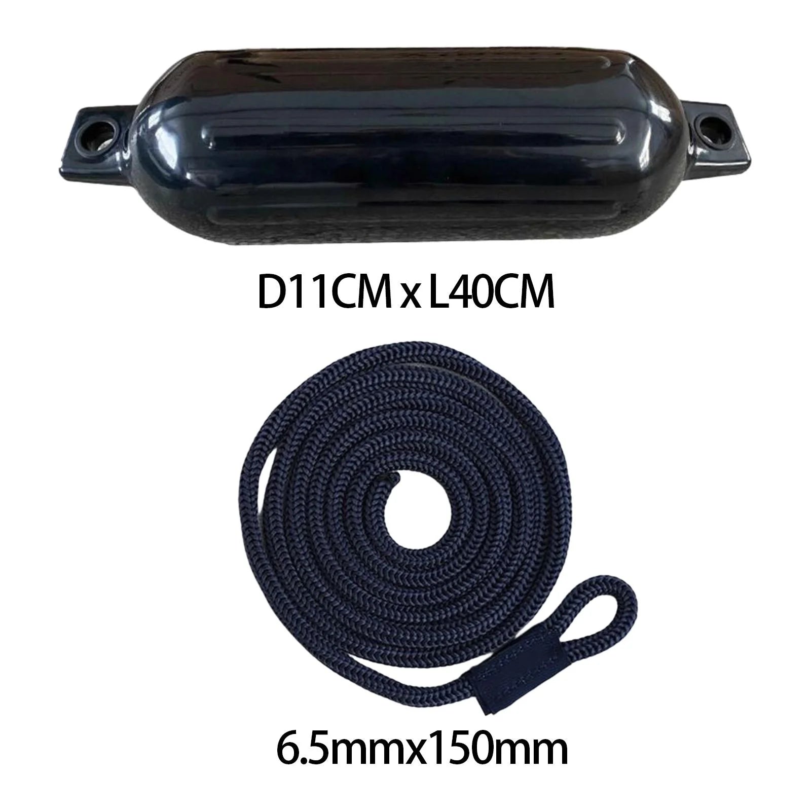 Inflatable Marine Boat Bumper with 2 Ropes U7161