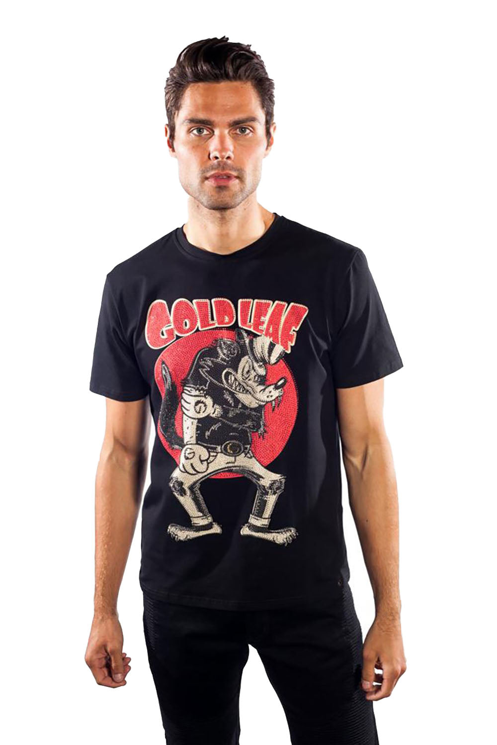 Black White T-Shirt O3505