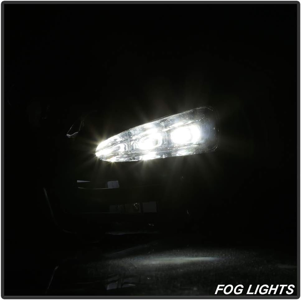 LED Bumper Fog Lights with Switch Assembly Pack of 2 P98118