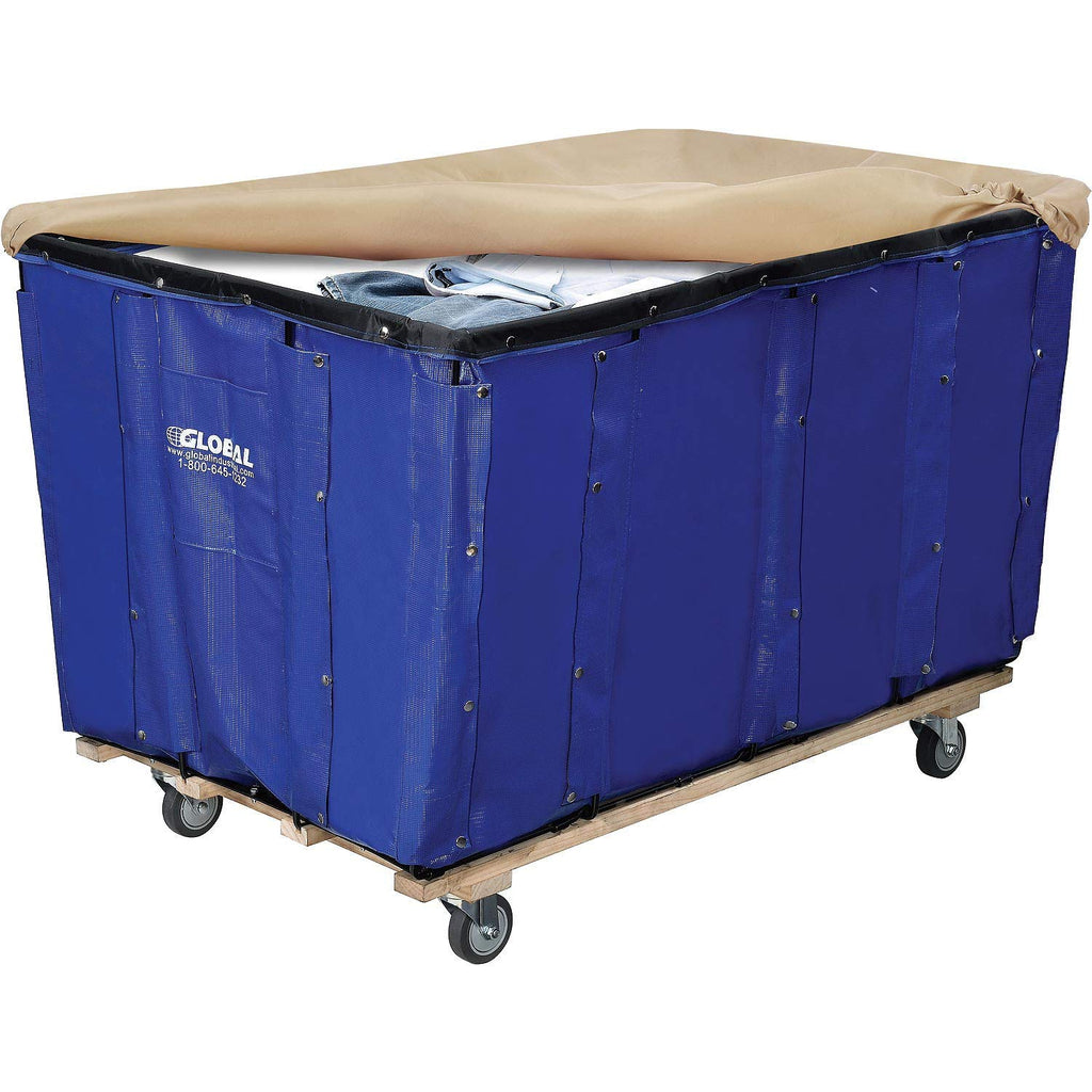 Vinyl Basket Bulk Truck, 24 Bushel, Blue K517926