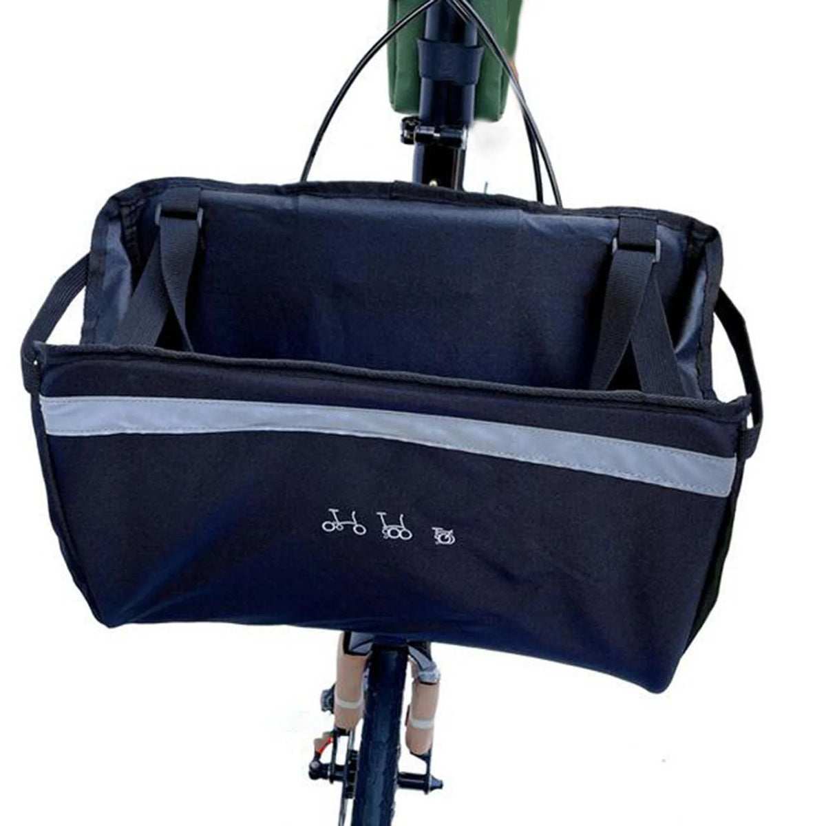 Folding Bike Basket Carrier W89136