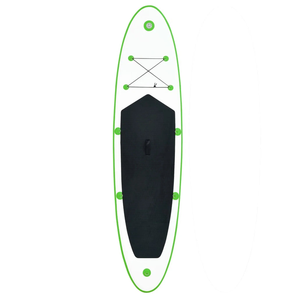 Inflatable Paddleboard Set Green and White P176