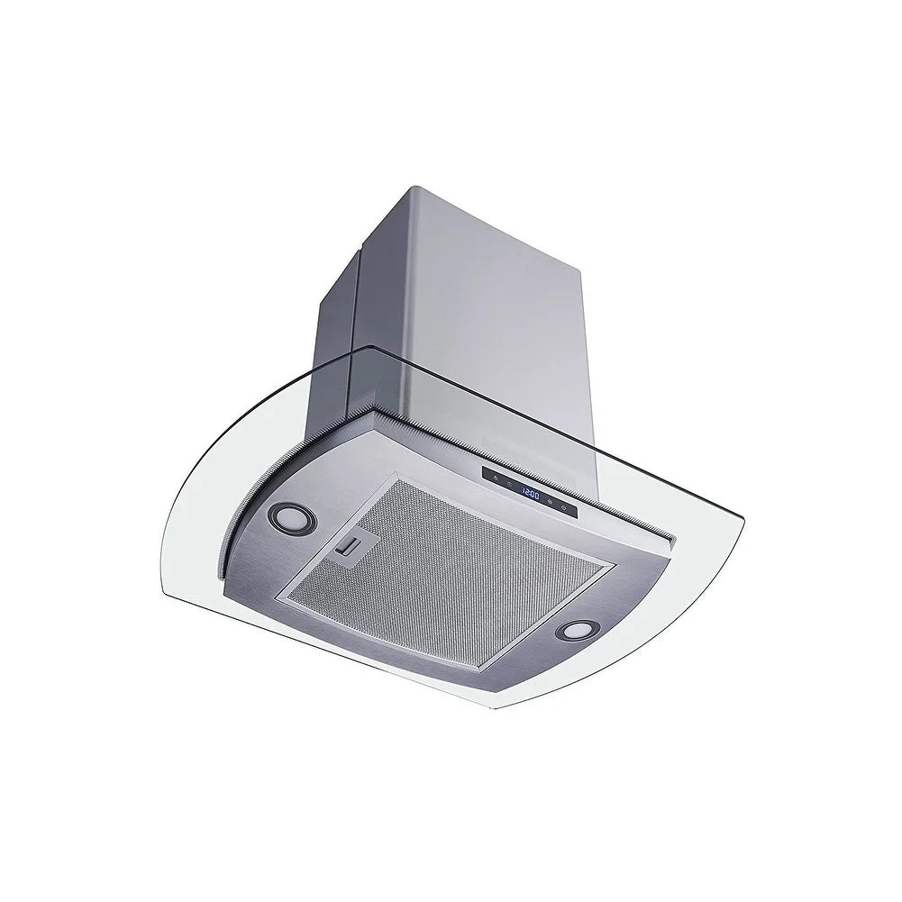 30" 475 CFM Convertible Stainless Steel Island Range Hood P5348