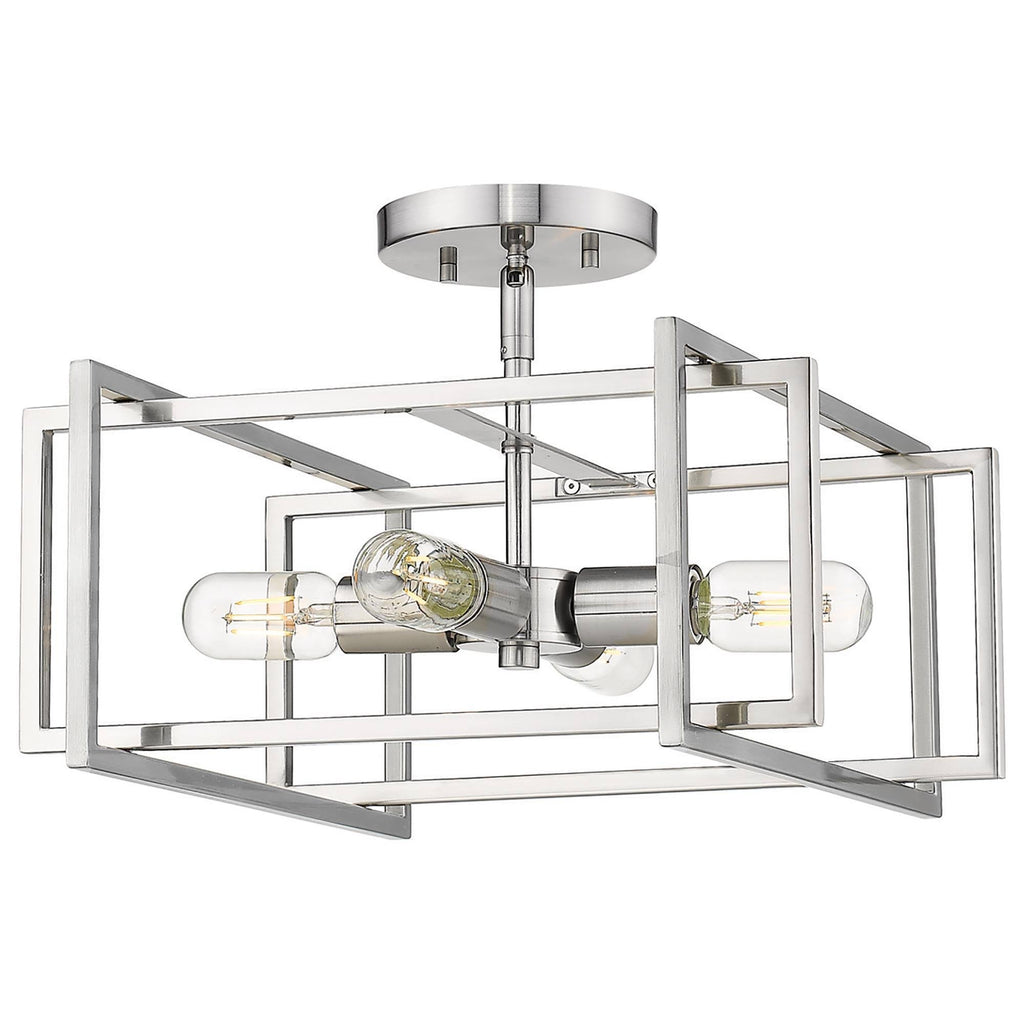 Pewter Semi-Flush Mount Light M96790