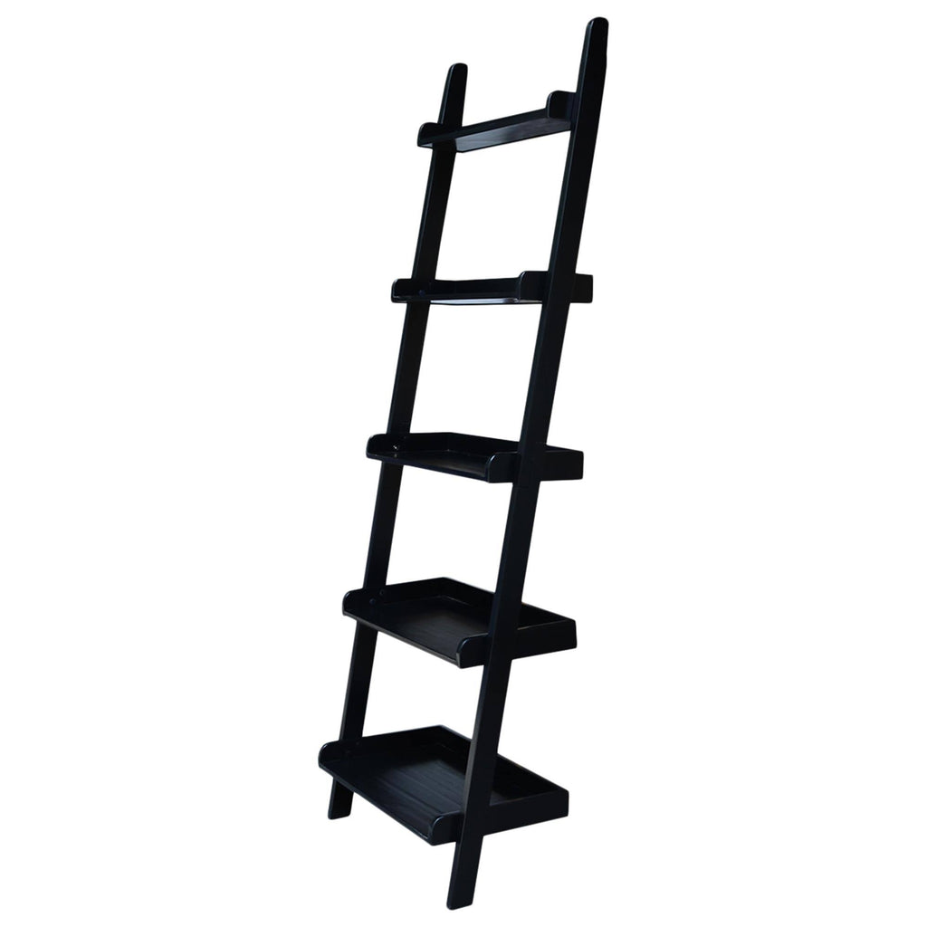 Lean 5-Shelf Unit, Black E1584