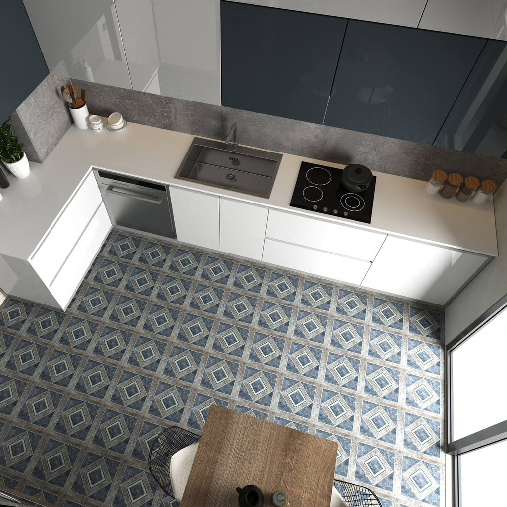 Vinyl Peel & Stick Floor Tile (36 Tiles/36 sq.ft. per CASE) D7040