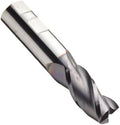 Carbide Corner Radius End Mill, TiAlN Finish, 35 Degree Helix, 3 Flutes I144774