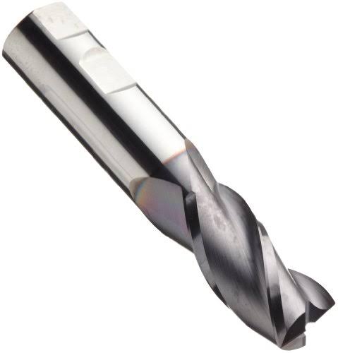 Carbide Corner Radius End Mill, TiAlN Finish, 35 Degree Helix, 3 Flutes I144774
