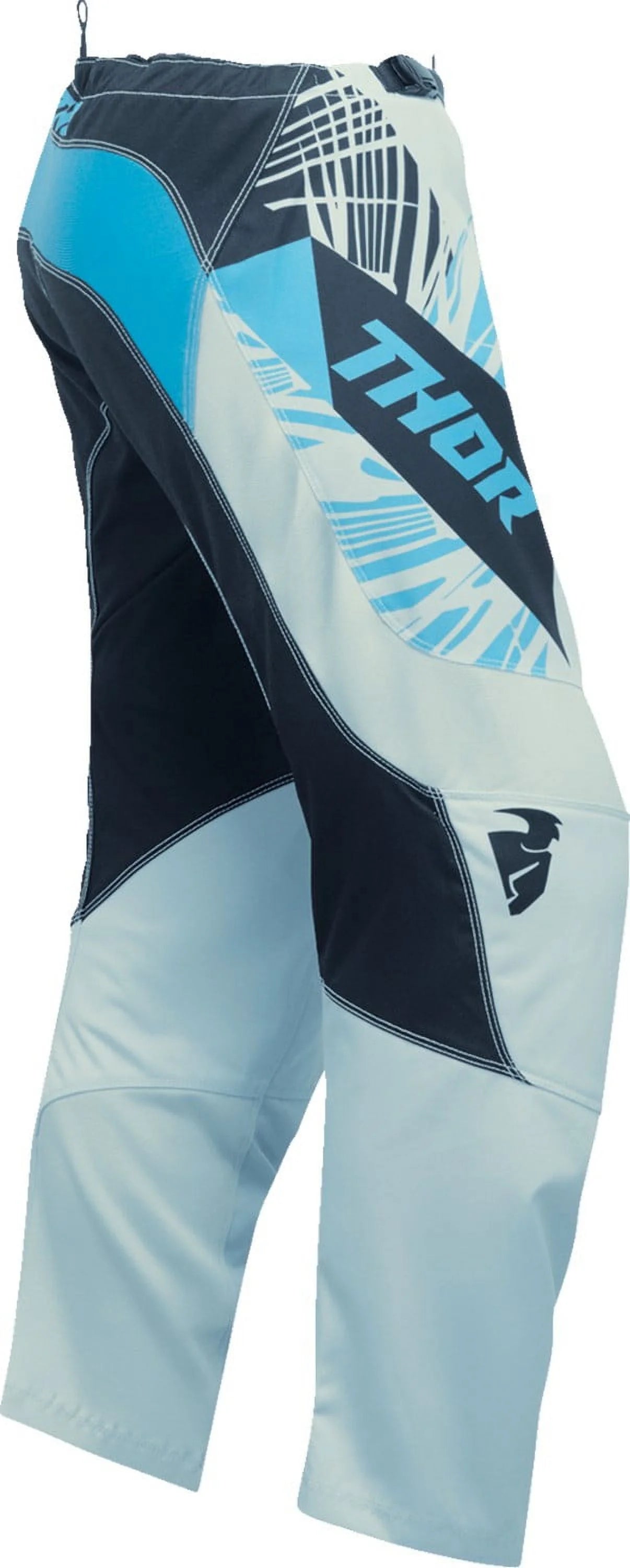 Black/Blue Womens MX Offroad Pants O7384