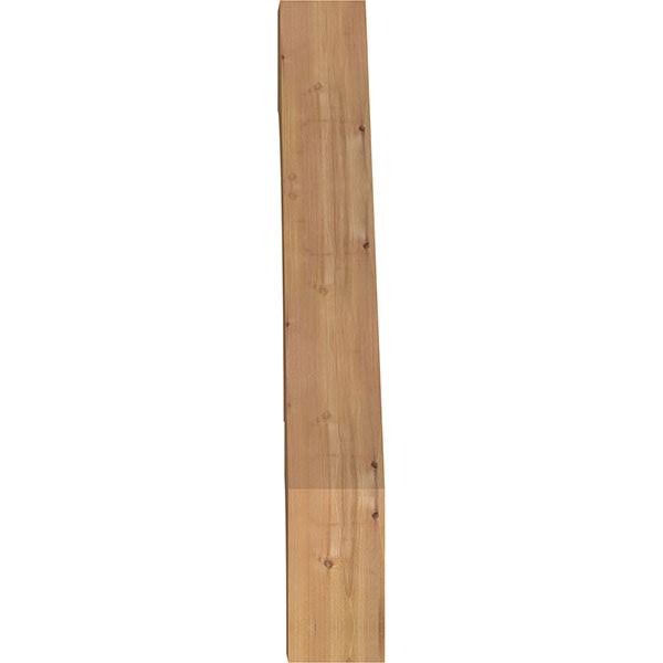 5 1/2x22W x 28x22D x 40x22H Balboa Smooth Brace, Western Red Cedar L1876